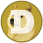 Binance-peg dogecoin logo